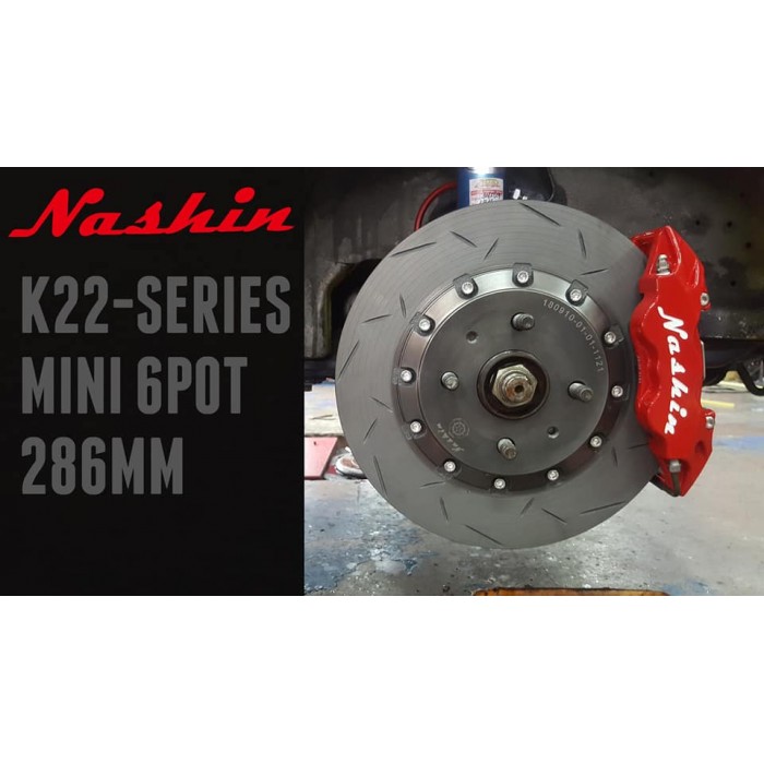 NASHIN K22 SERIES 286MM BIG BRAKE KIT (MINI 6POT)