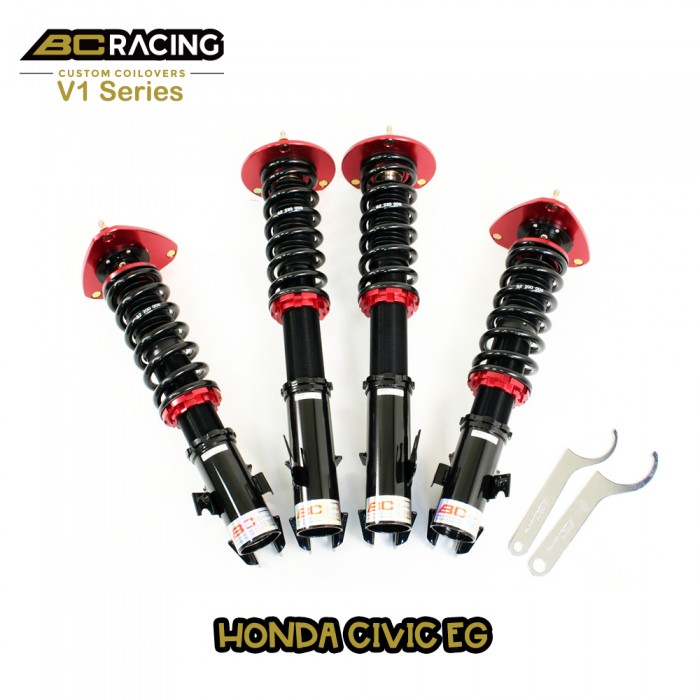 BC RACING V1 SERIES ADJUSTABLE SUSPENSION HONDA CIVIC EG