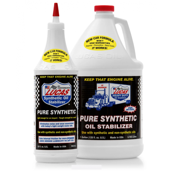 Lucas Pure Synthetic Oil Stabilizer (Qt / 946ml)