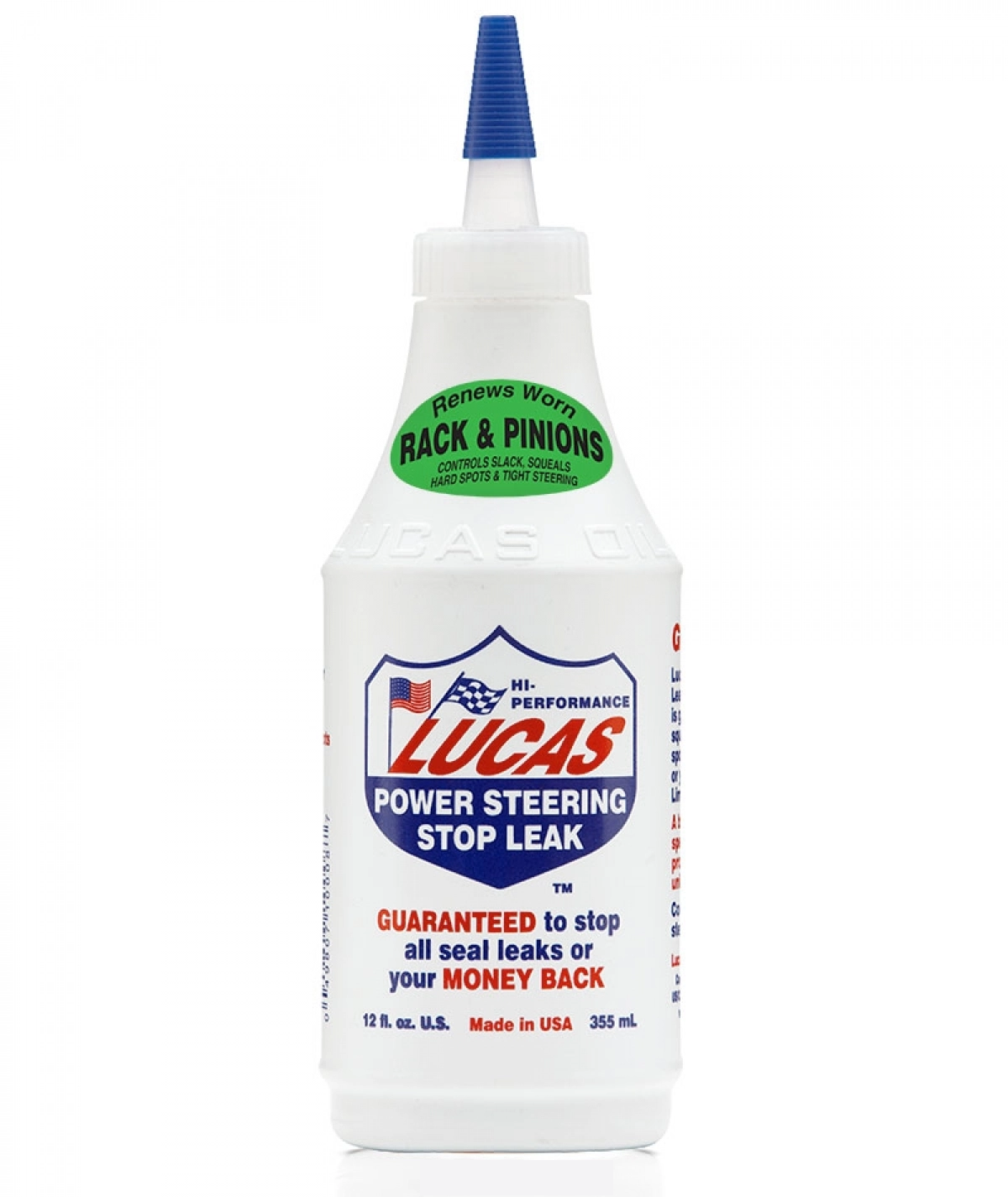 Lucas Oil Power Steering Stop Leak (12oz/355ml)