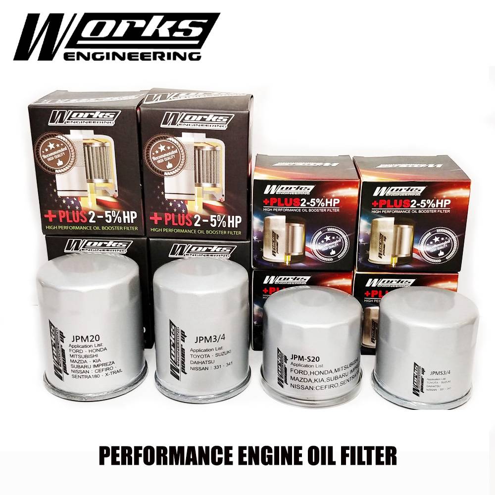 Works Engineering Performance Engine Oil Filter