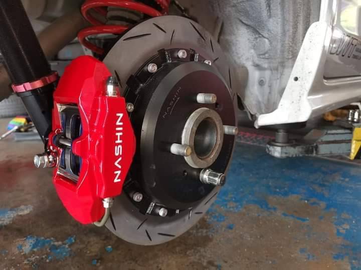 Nashin K2R Series Rear 2pot Disc Brake Conversion Kit (292MM) for Myvi