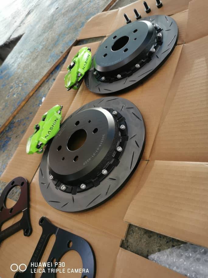Nashin K2R Series Rear 2pot Disc Brake Conversion Kit (292MM) for Myvi