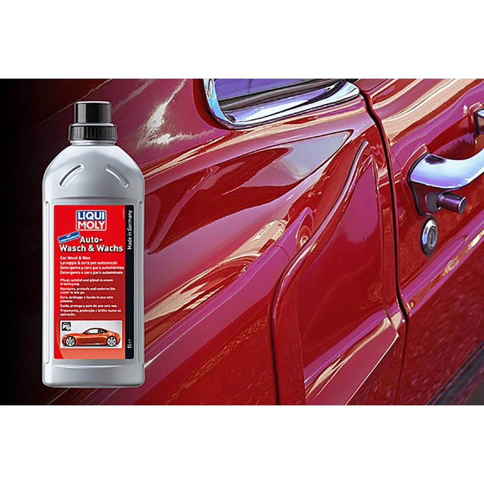 LIQUI MOLY Super Concentrated Auto Wash & Wax Shampoo (1L/30ml10L)