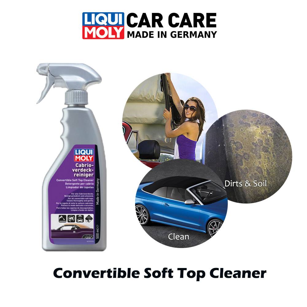 LIQUI MOLY CONVERTIBLE SOFT TOP CLEANER (500ML)