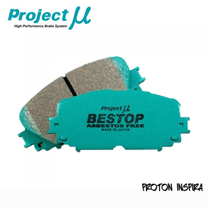 PMU Bestop Front Brake Pad F514 Proton Inspira / Mitsubishi Lancer GT
