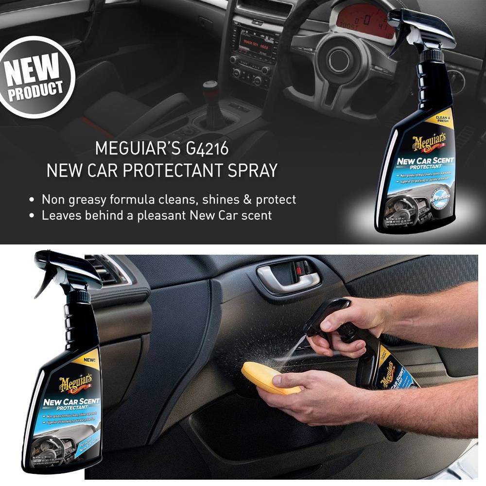 Meguiar's® New Car Scent Protectant Spray G4216 (16oz)