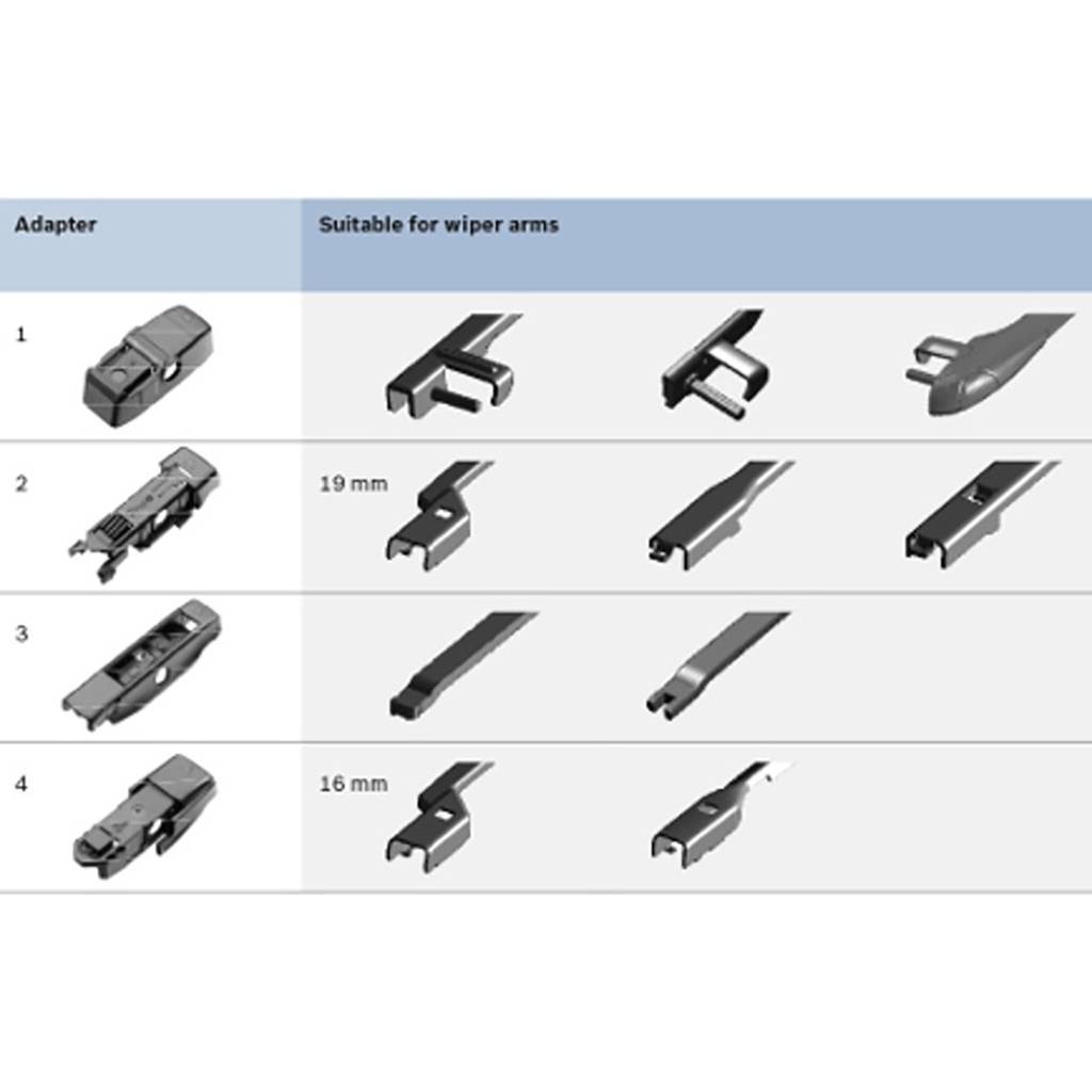 Bosch Aerotwin Plus MultiAdaptor Soft Wiper [Non U Hook]