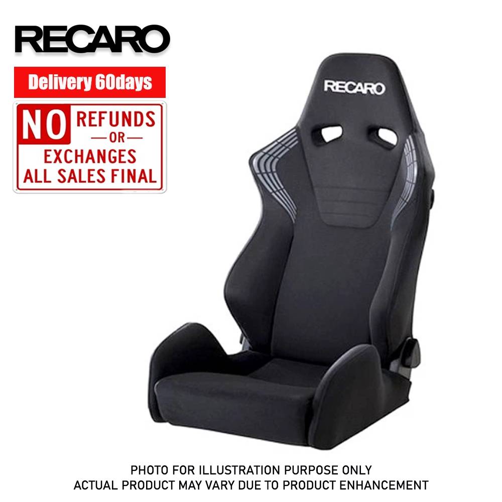 RECARO SR6 KK100S RED/BLACK SPORT SEAT 1PC