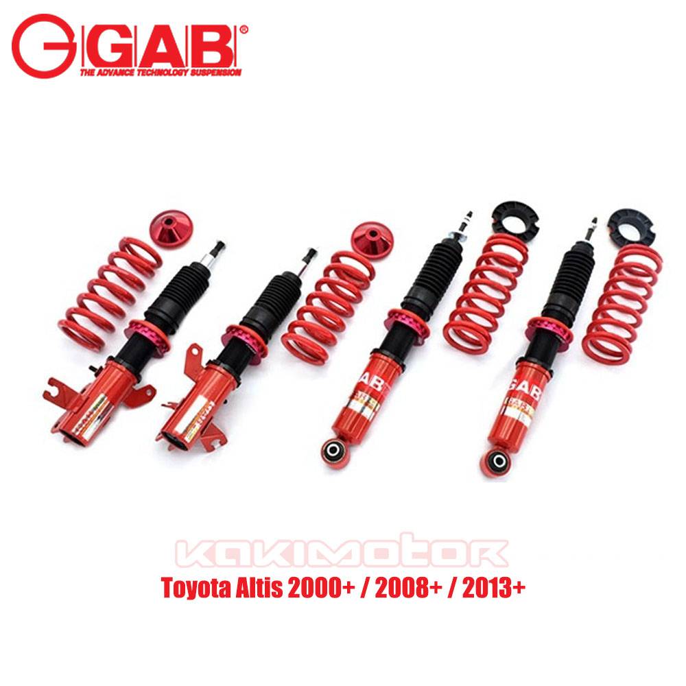 Toyota Corolla Altis ZRE172 13+ GAB HE HiLo Bodyshift Adjustable Suspension