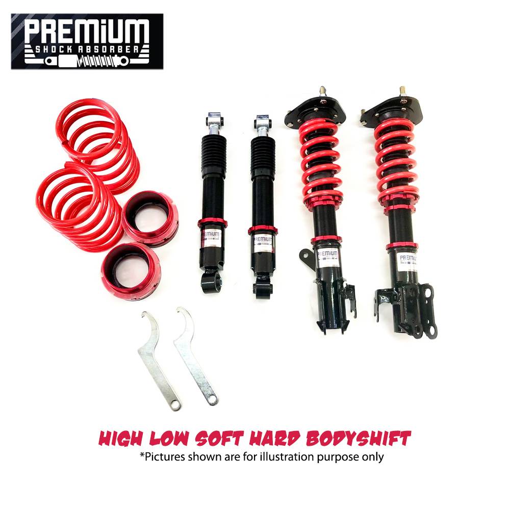 Toyota Camry ACV40 PREMIUM P6 HiLo Soft/Hard Adjustable Suspension