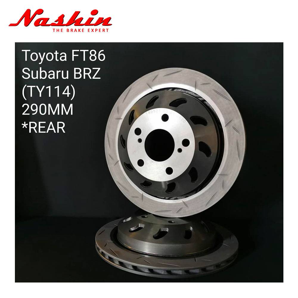 NASHIN OE BRAKE ROTOR (FRONT&REAR) SUBARU BRZ & XV 2012+
