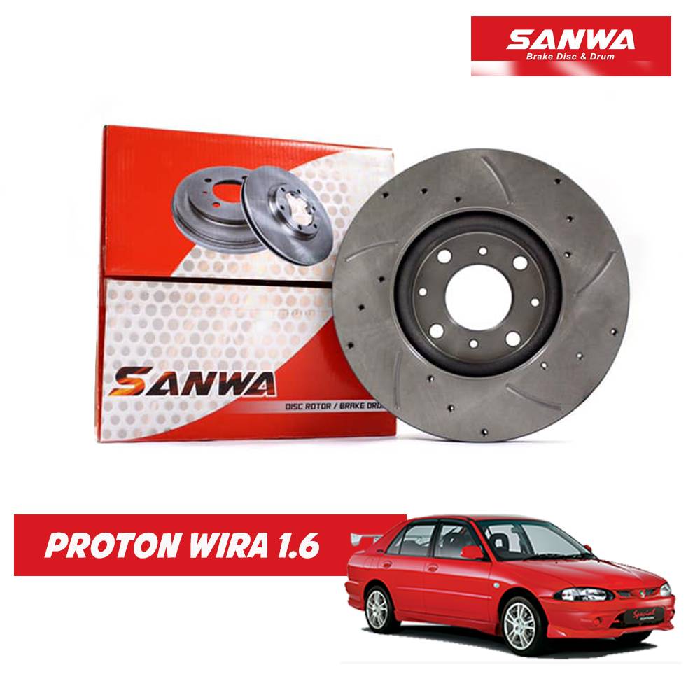 Proton Wira 1.6/Satria GTi SANWA Sport Disc Rotor (Front)