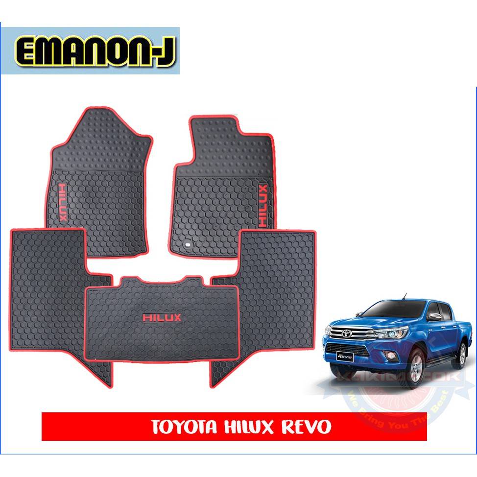 EmanonJ Silicon Floor Mat Hilux Revo