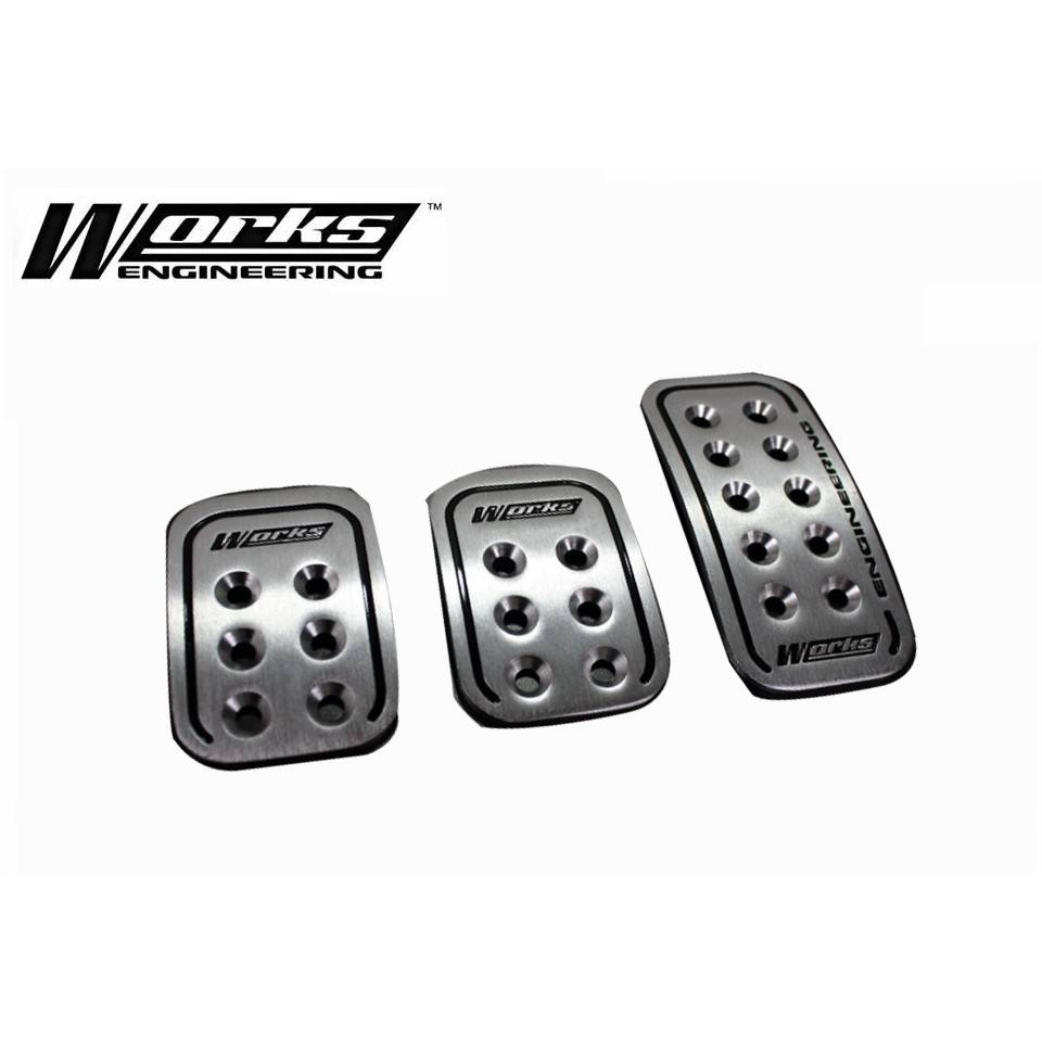 Works Engineering Aluminium Foot Pedal Set Manual
