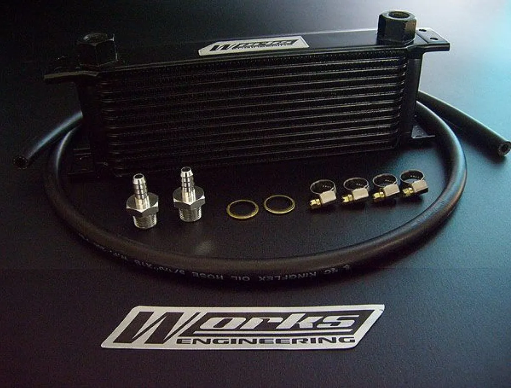 Works Engineering ATF Transmission Gear Oil Cooler Kit