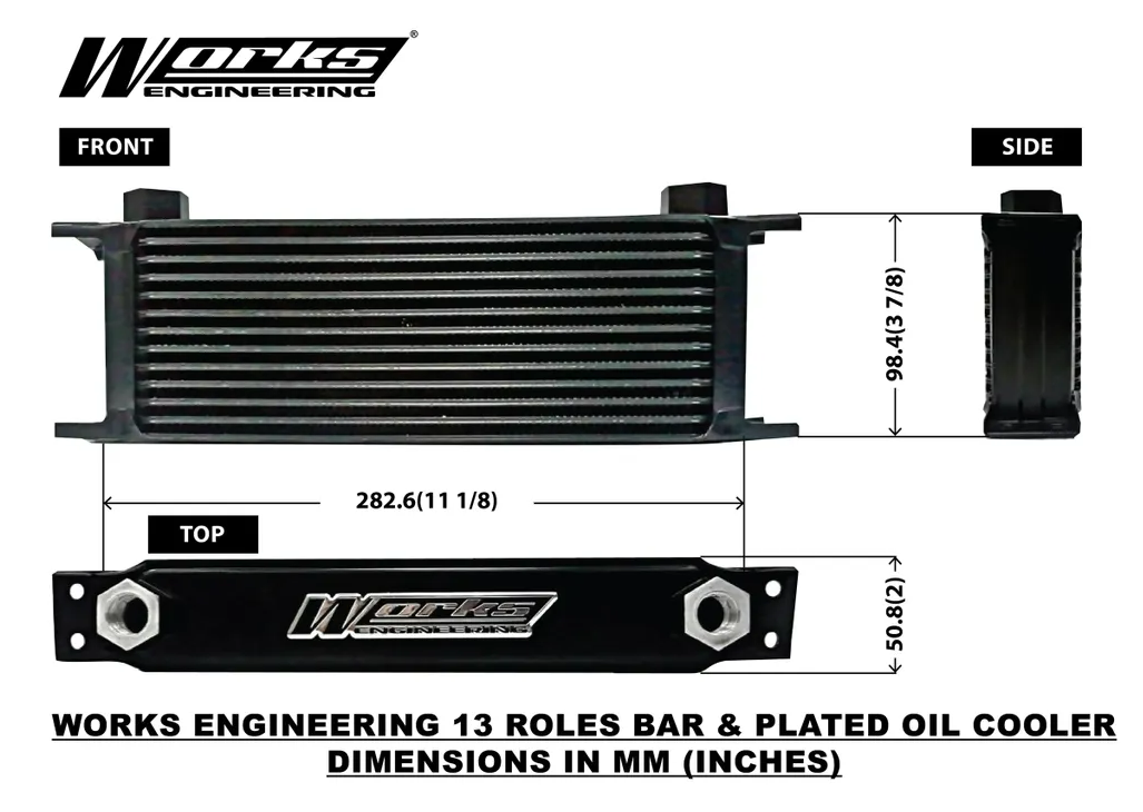 Works Engineering ATF Transmission Gear Oil Cooler Kit