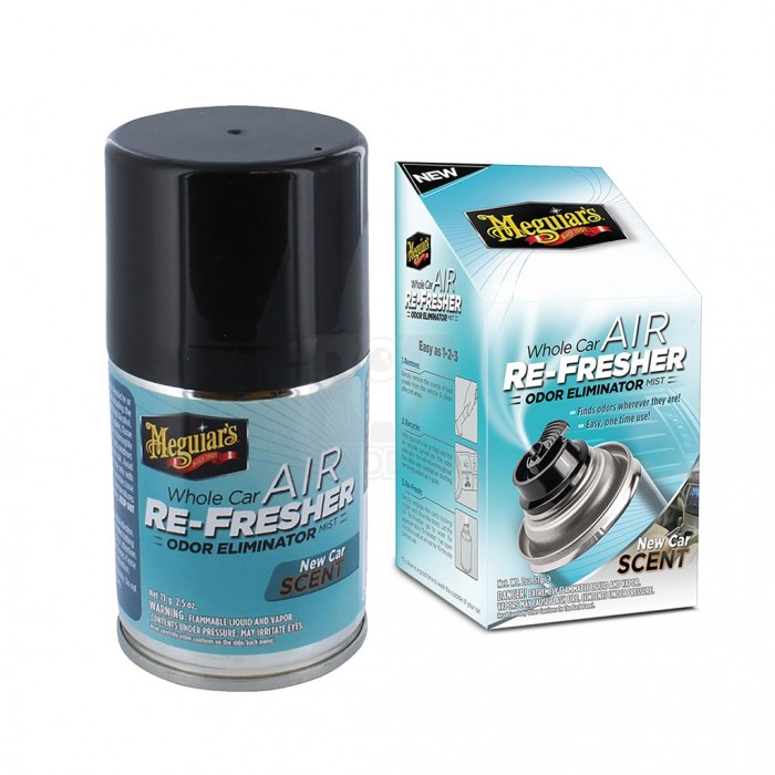 Meguiar's G16402 Whole Car Air ReFresher Odor Eliminator Mist New