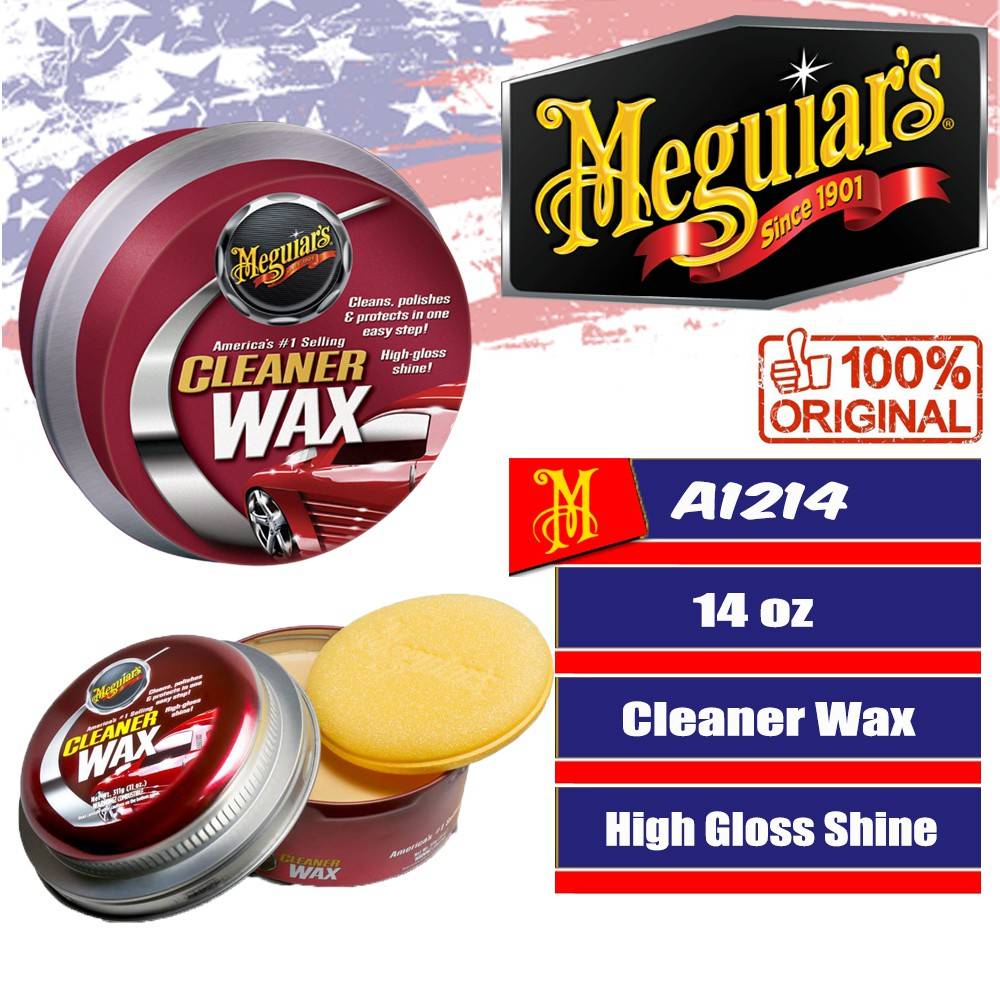 Meguiar's® Cleaner Wax A1214 (11oz) Paste