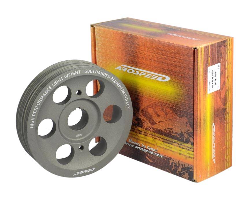 Mitsubishi Lancer GT 2.0 Proton Inspira Arospeed Lightweight Crank Pulley