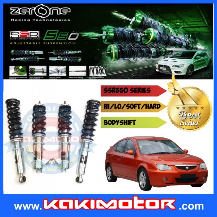 Zerone SSR500 Adjustable Suspension Proton Wira / Waja / Satria
