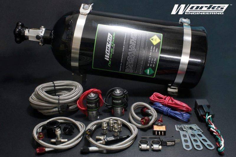Works Engineering Nitrous Oxide System (NOS Kit) Stage 1 Sport Compact EFI Single Nozzle (35