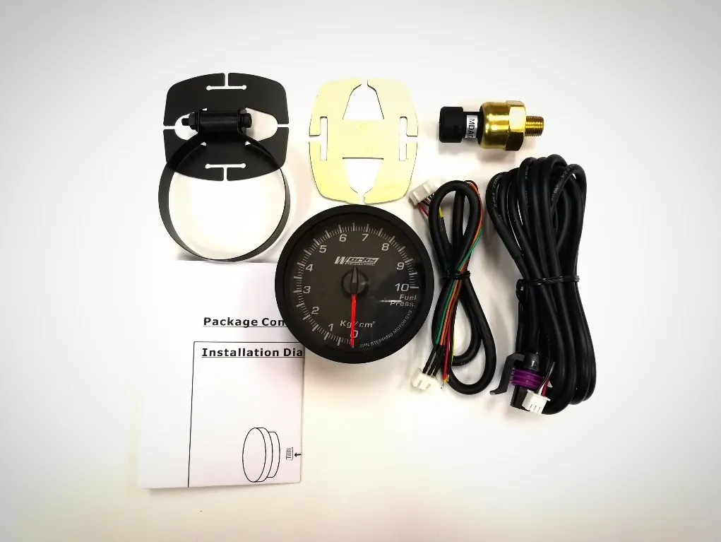 Works Engineering Pro II PLUS Gauge Fuel Pressure Gauge