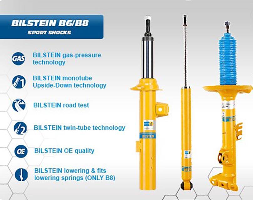 VW Polo Sedan/Vento 2010+ BILSTEIN B6/B8 Shock Absorbers