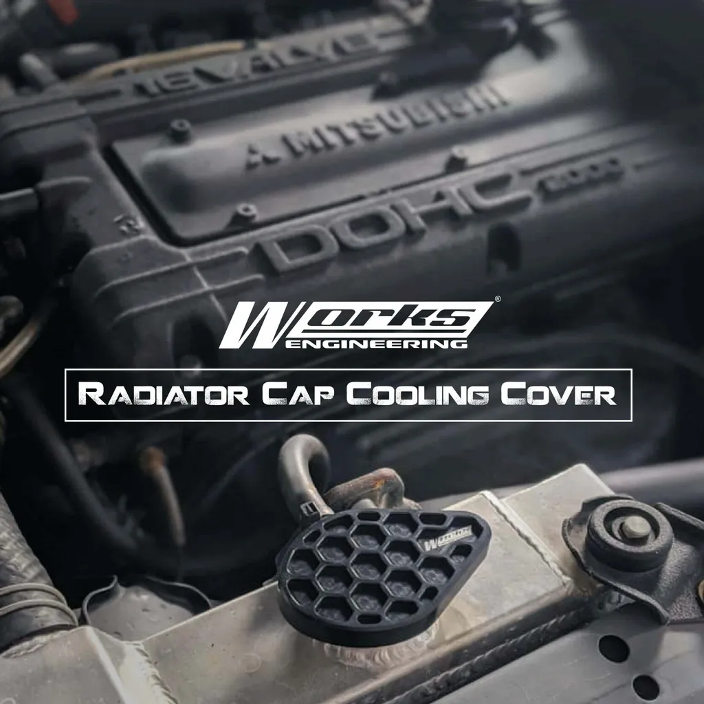 Works Engineering Radiator Cap Cooling Cover (each)