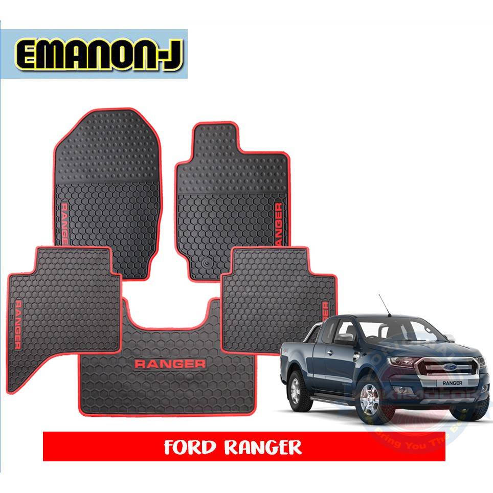 EmanonJ Silicon Floor Mat Ford Ranger