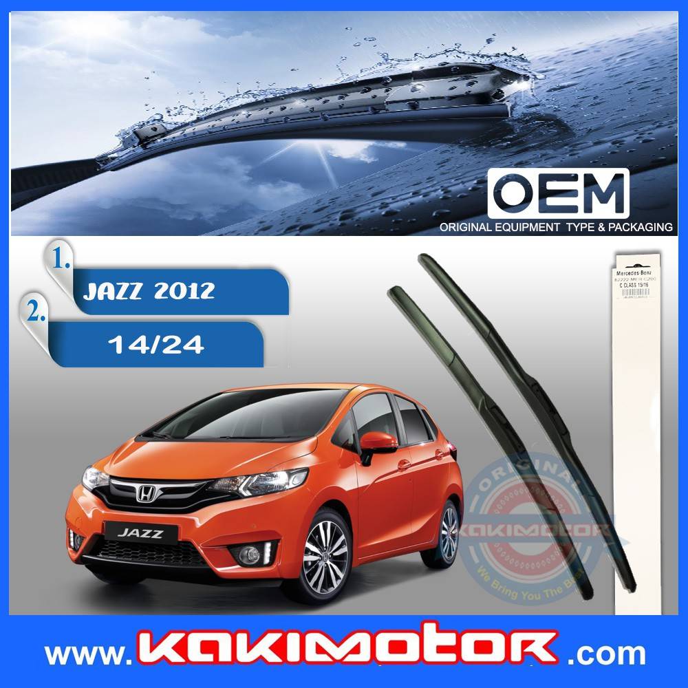 Honda Jazz GK/City GM6 2012+ OE Soft Wiper Blade