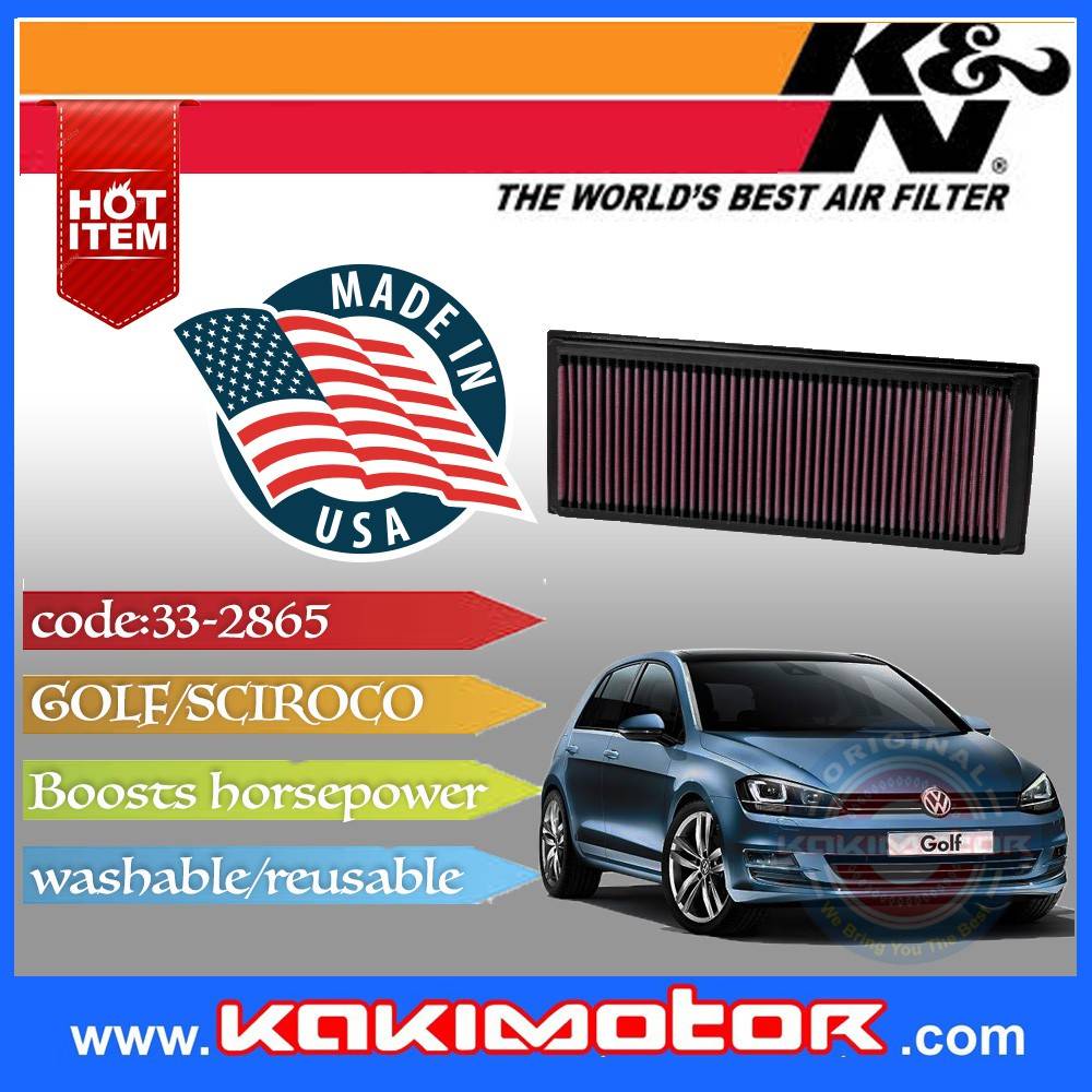 K&N 332865 Air Filter VW Tiguan / Scirocco / Golf MK6 (1.4/1.8/2.0)