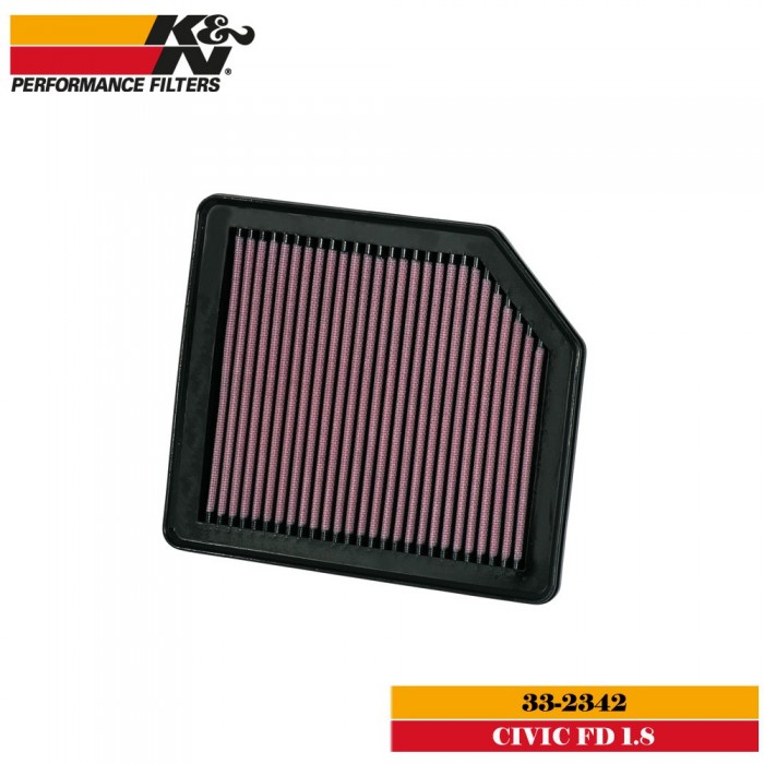 K&N 332342 Air Filter Honda Civic FD 1.8
