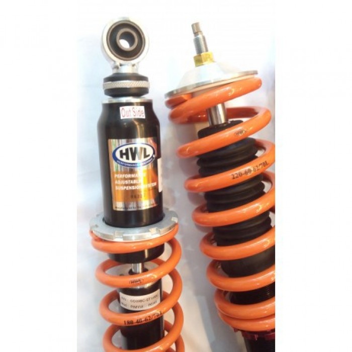HWL ST-1 Adjustable Coilover Suspension - Perodua Axia / Bezza