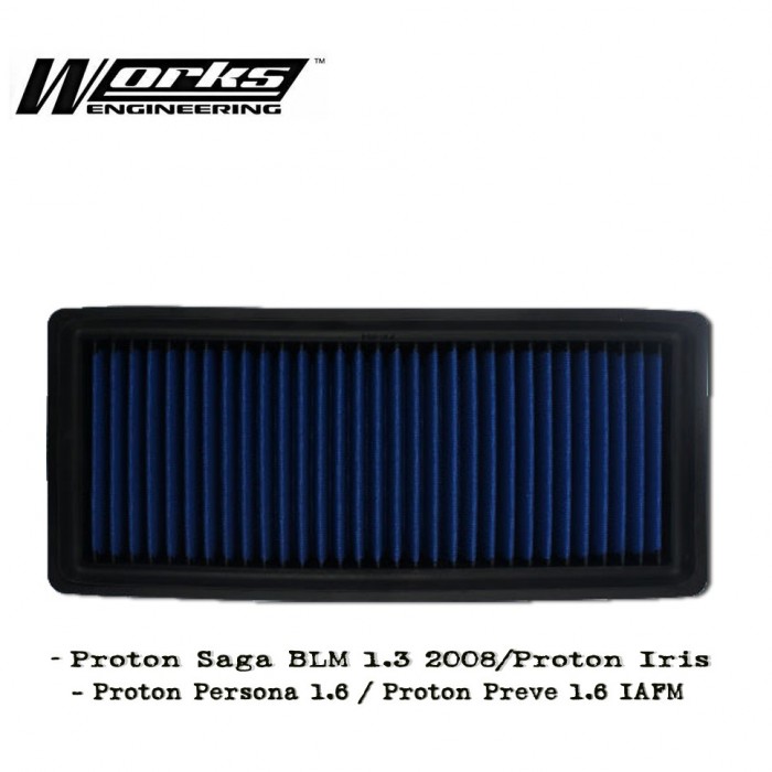 Works Engineering Drop in Filter Proton Persona/Saga BLM/Iriz