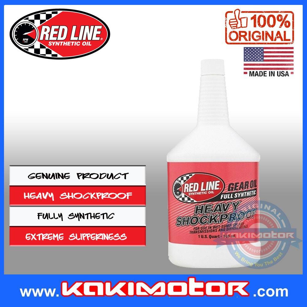 Red Line Heavy Shockproof Gear Oil (946ml)