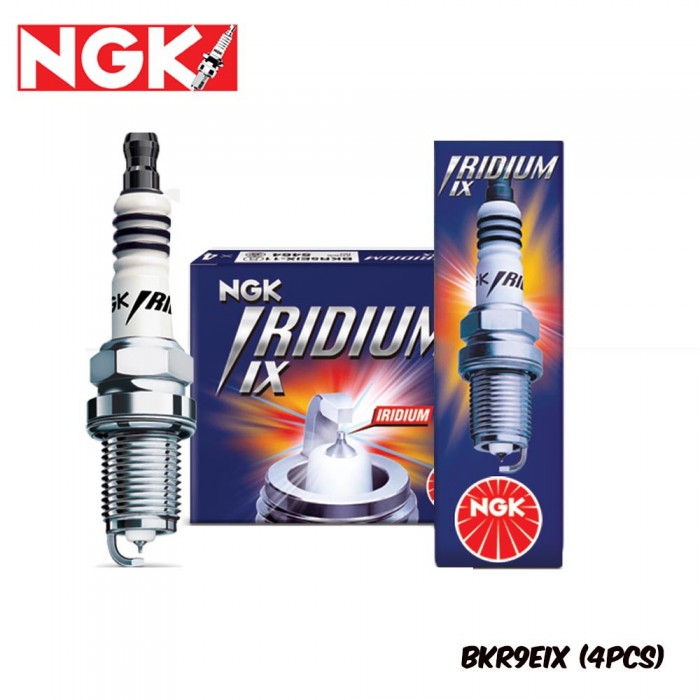 NGK Iridium IX Spark Plug BKR9EIX (4 Pcs)