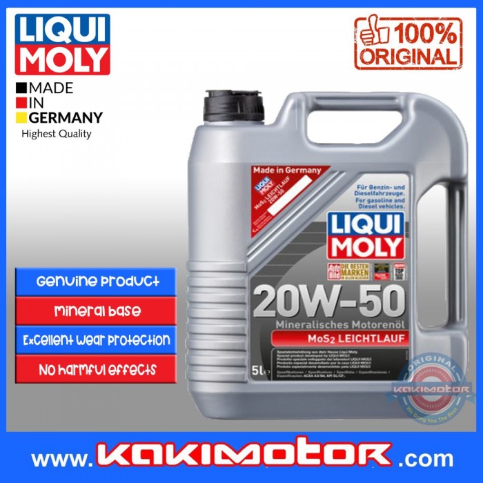 Liqui Moly Mos2 LowViscosity (5L) 20W50
