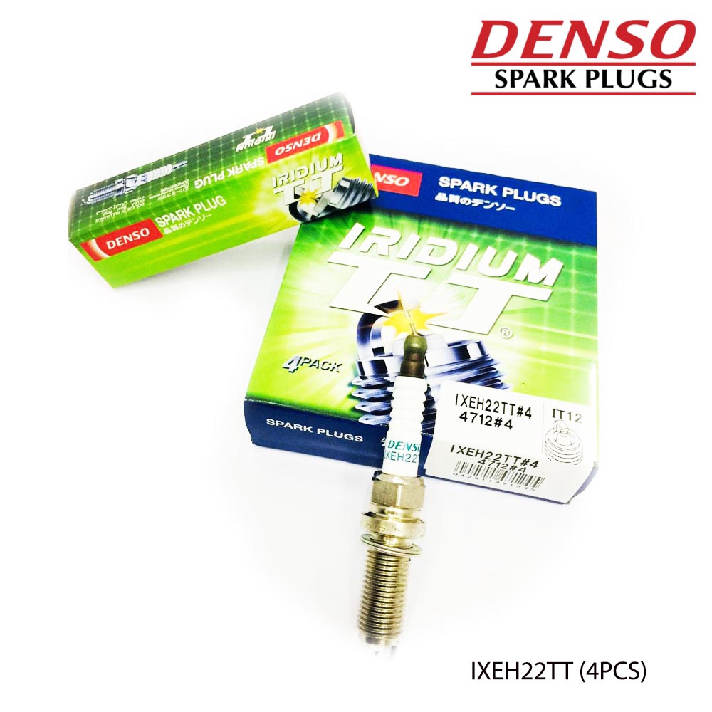 DENSO IRIDIUM TT SPARK PLUG IXEH22TT (4PCS)