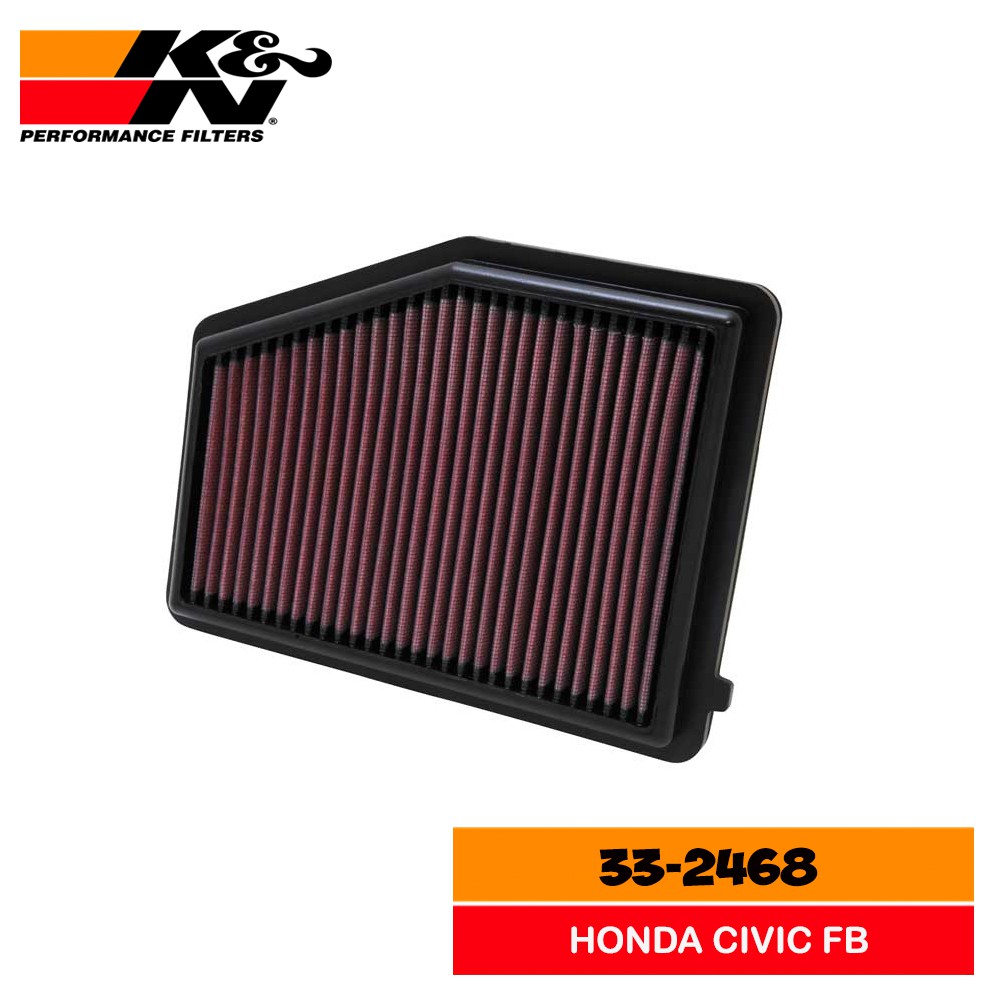 K&N 332468 Replacement Air Filter Honda Civic FB