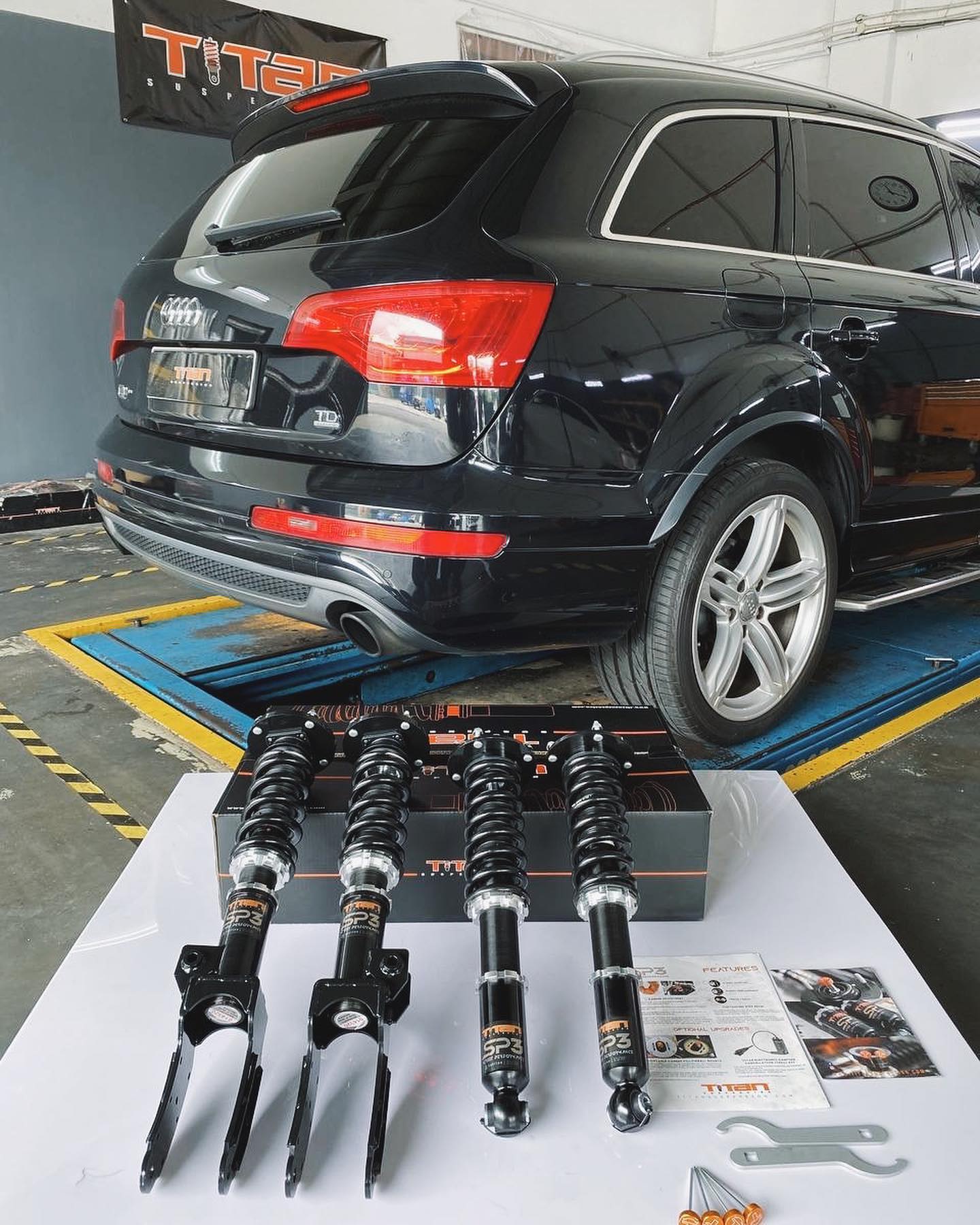 Audi Q7 4L 0515 TiTAN SP3 Adjustable Coilover