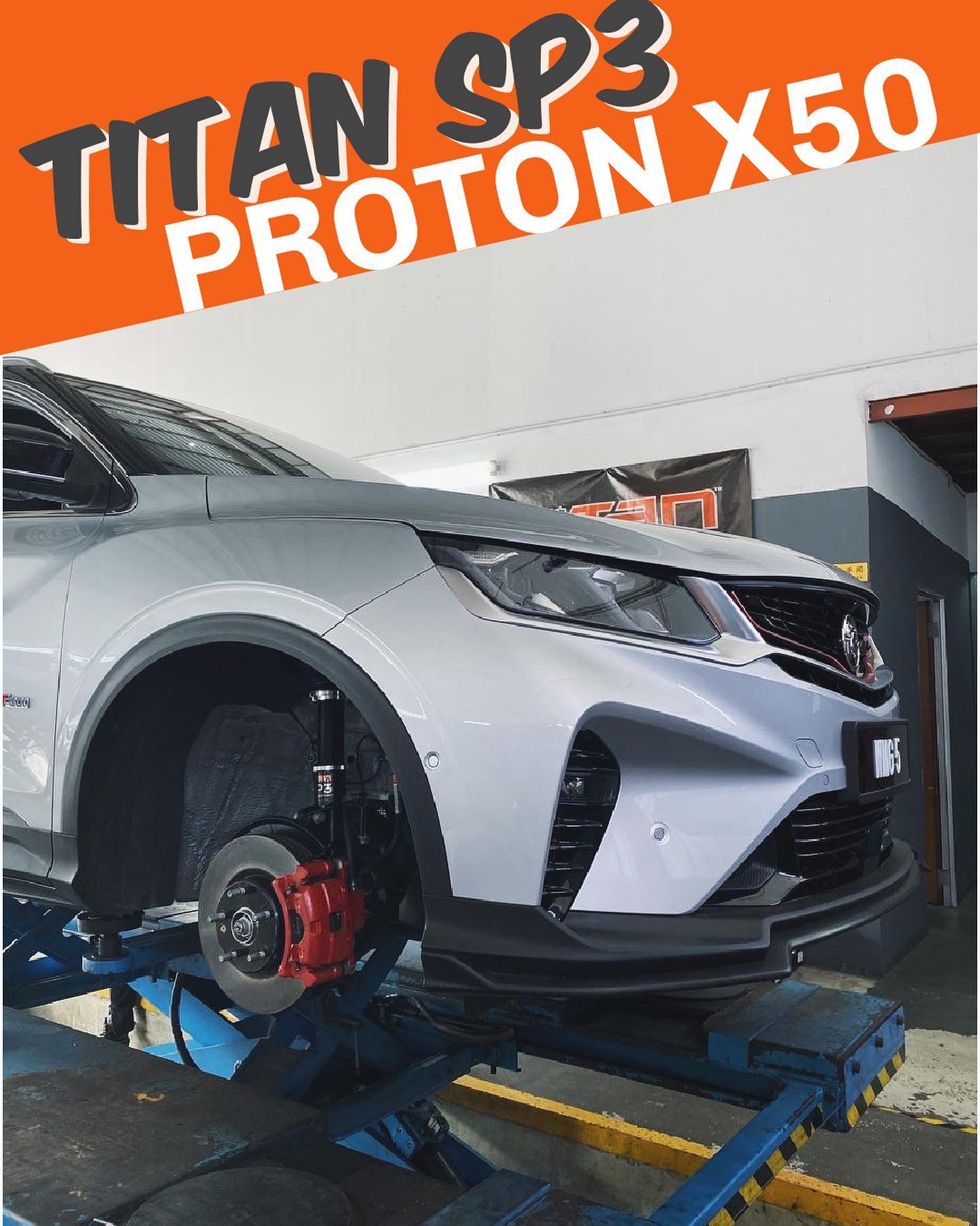 Proton X50 TiTAN SP3 Adjustable Coilover