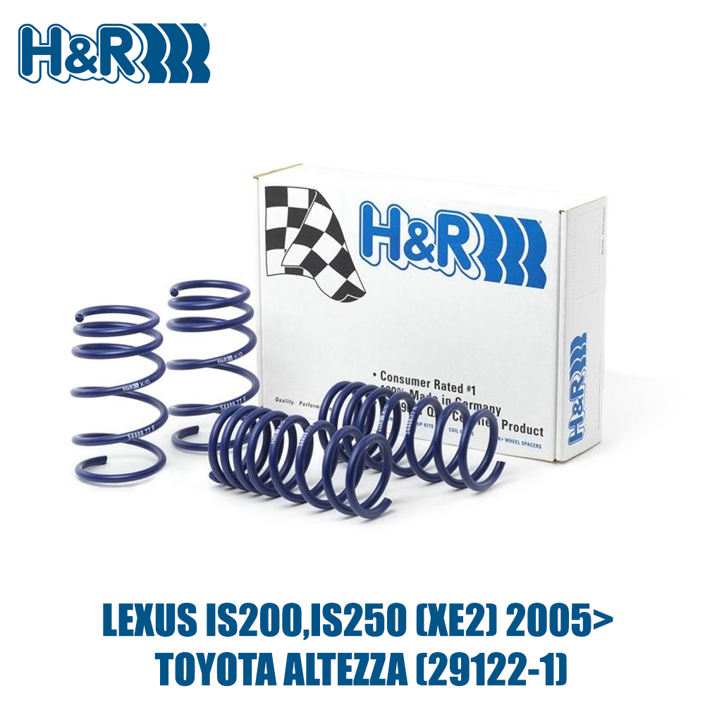 Lexus IS200/250 XE20 2005+/Toyota Altezza XE10 - H&R Sport Spring