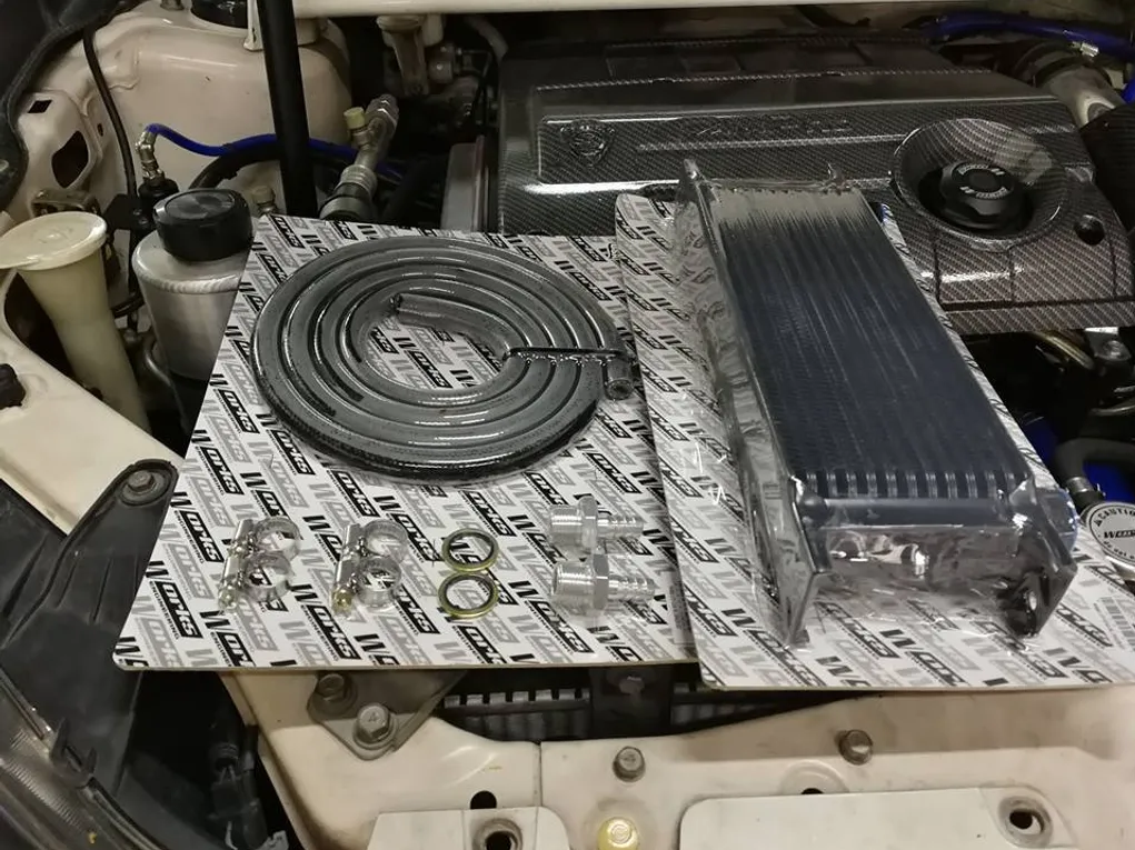 Works Engineering ATF Transmission Gear Oil Cooler Kit