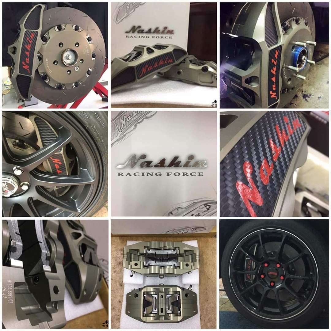 Nashin Rake Kit Nashin G3 4 Pot Big Brake Kit (355mm) Floating Disc