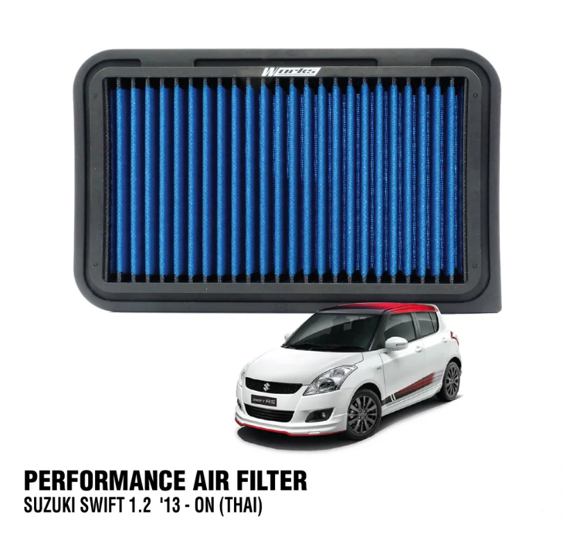 Suzuki Swift 201116 1.2/1.4 Works Engineering DropIn Air Filter